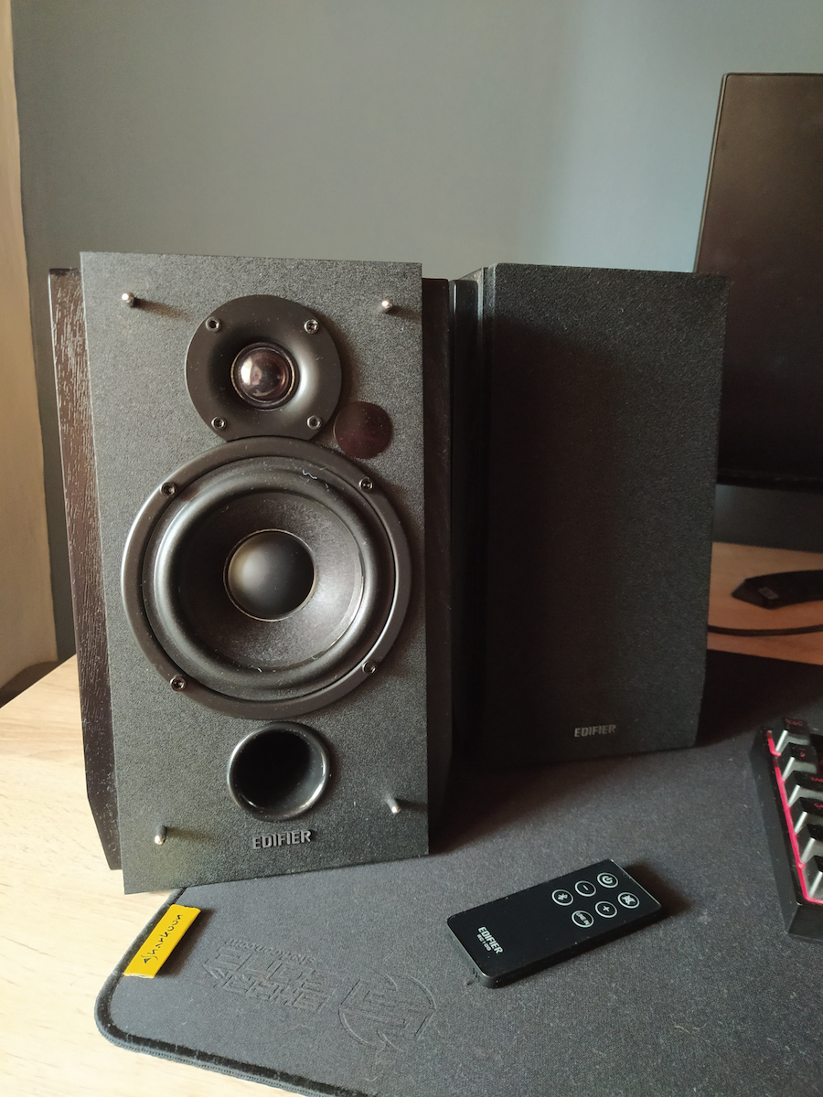 Edifier R1700BT Αυτοενισχυόμενα Ηχεία με Bluetooth 66W (Ζεύγος) Καφέ