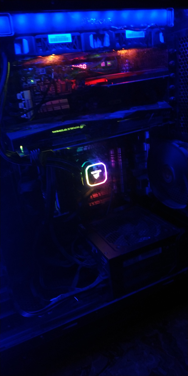 Corsair Hydro Series H100i RGB Platinum Υδρόψυξη Επεξεργαστή Διπλού Ανεμιστήρα 120mm για Socket AM4/115x