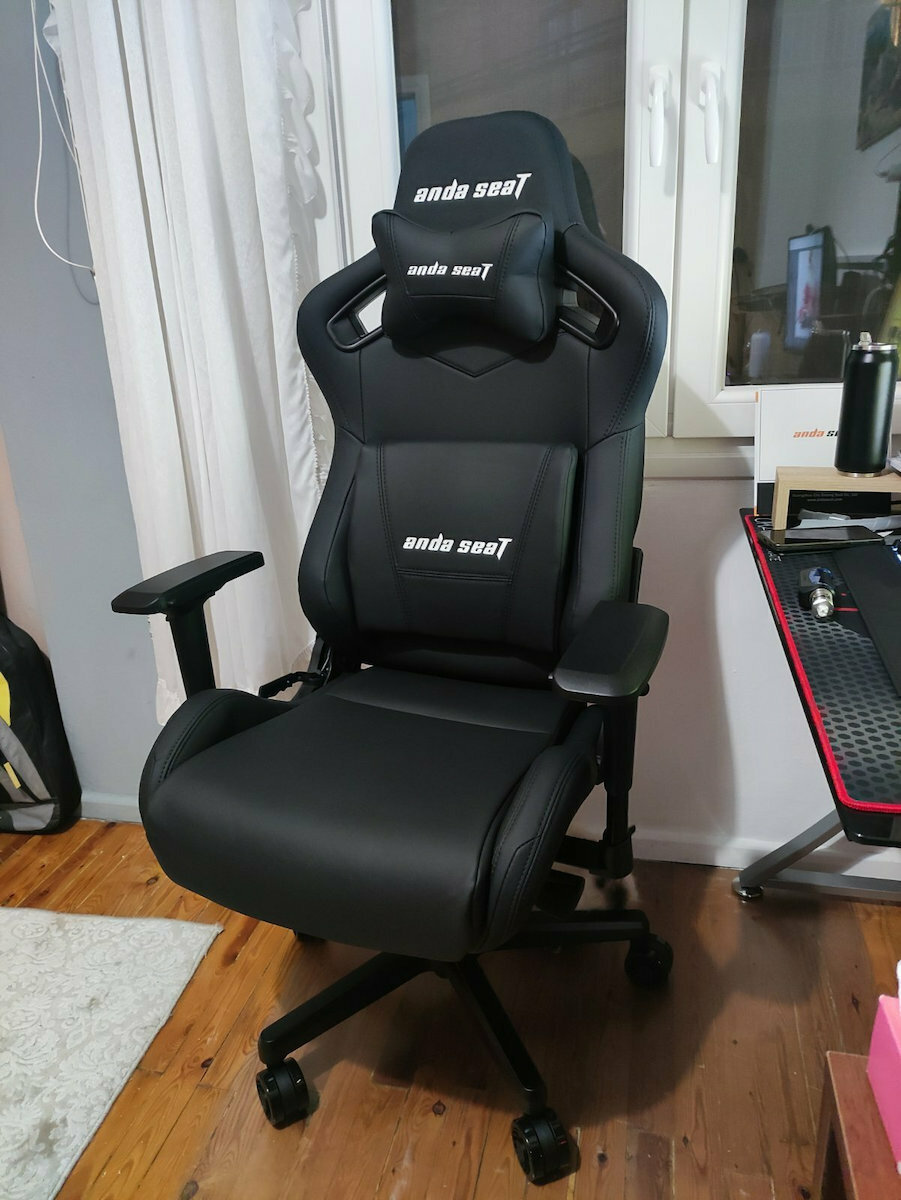 Anda Seat AD12XL Kaiser II Καρέκλα Gaming Δερματίνης με Ρυθμιζόμενα Μπράτσα Maroon