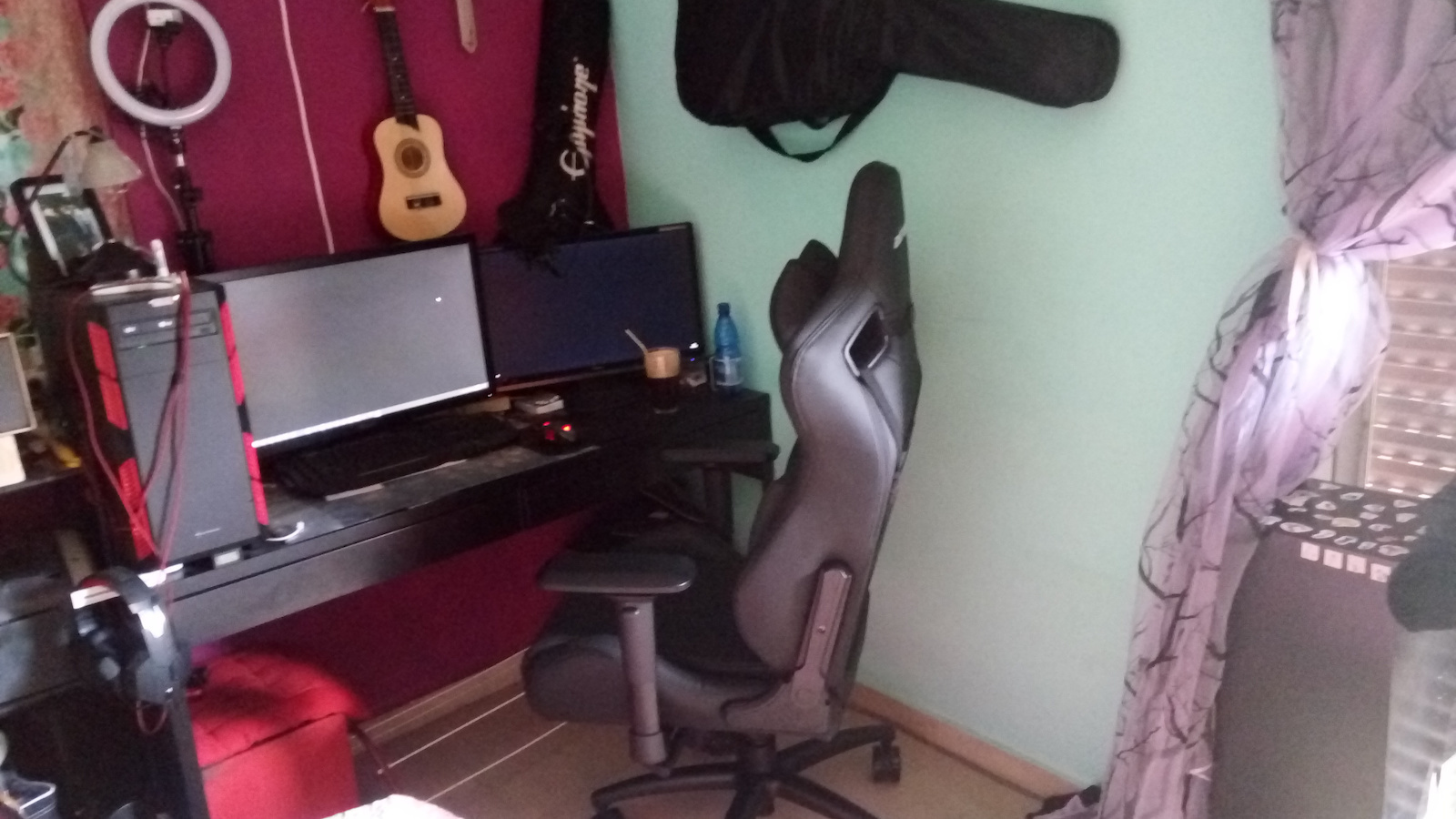 Anda Seat AD12XL V2 Gaming Stuhl mit verstellbaren Armlehnen Schwarz