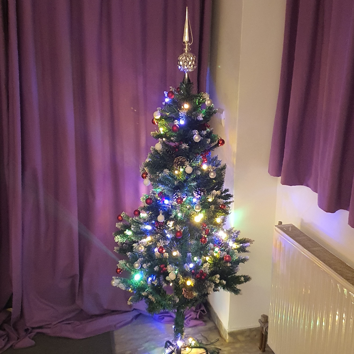 100 Lichterketten LED 8m. Mehrfarbige in Zeichenfolge 1Stück