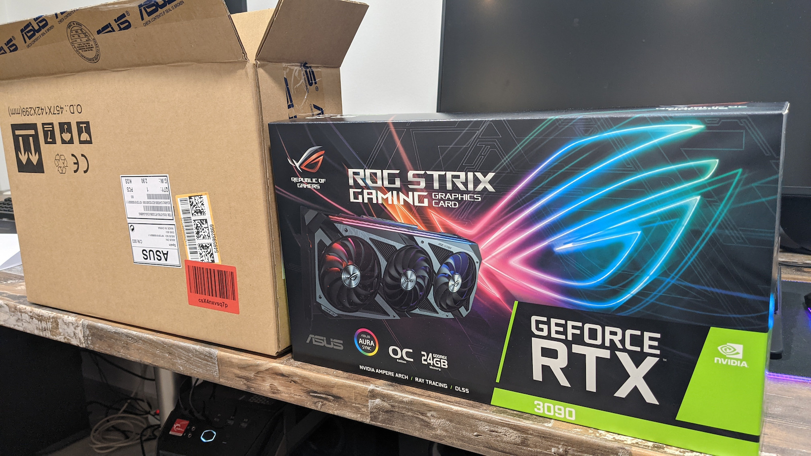 Asus GeForce RTX 3090 24GB GDDR6X ROG Strix OC Κάρτα Γραφικών