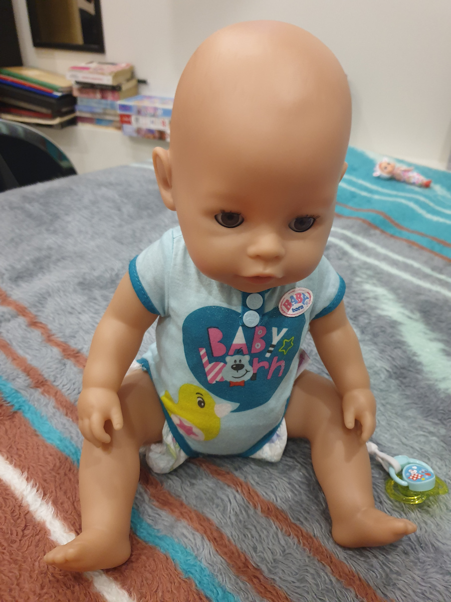 Zapf Baby Born 824375 Soft Touch-Boy Nurturing Dolls