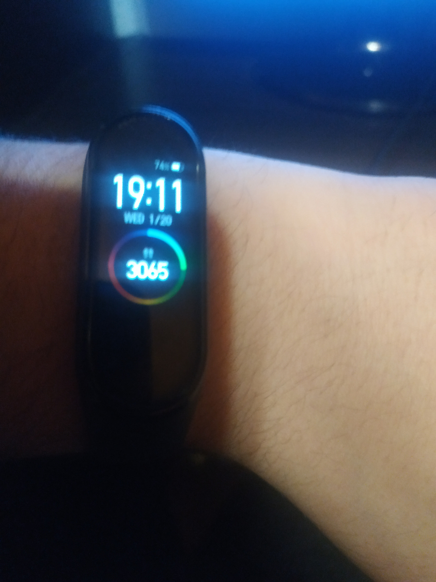 Xiaomi Mi Smart Band 4 Impermeabil cu Monitor de Puls Negru