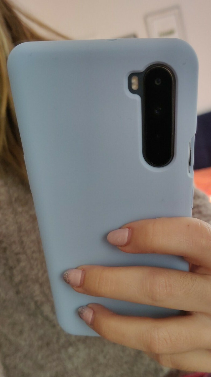 KWmobile Umschlag Rückseite Silikon Gelb (OnePlus Nord)
