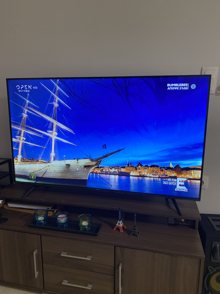 Hisense Smart Τηλεόραση 55" 4K UHD LED 55A7100F HDR (2020) H55A7100F