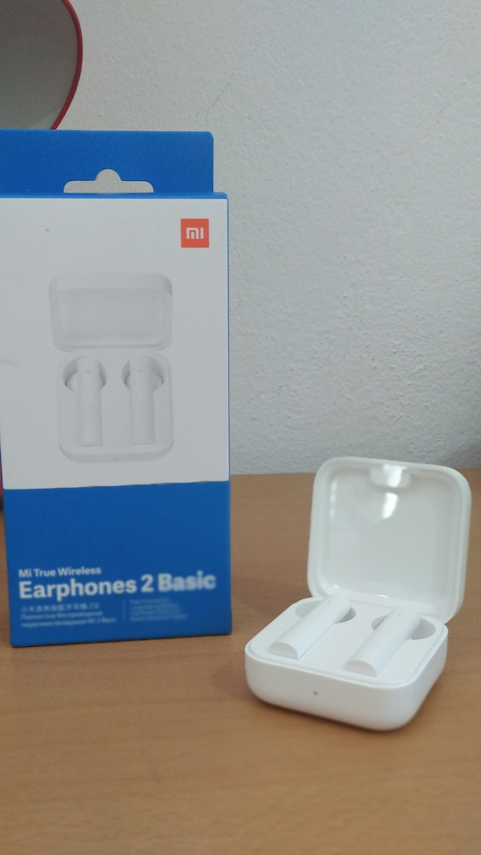 Xiaomi Mi True Wireless Earphones 2 Basic Earbud Bluetooth Handsfree with Sweat Resistance and Charging Case White