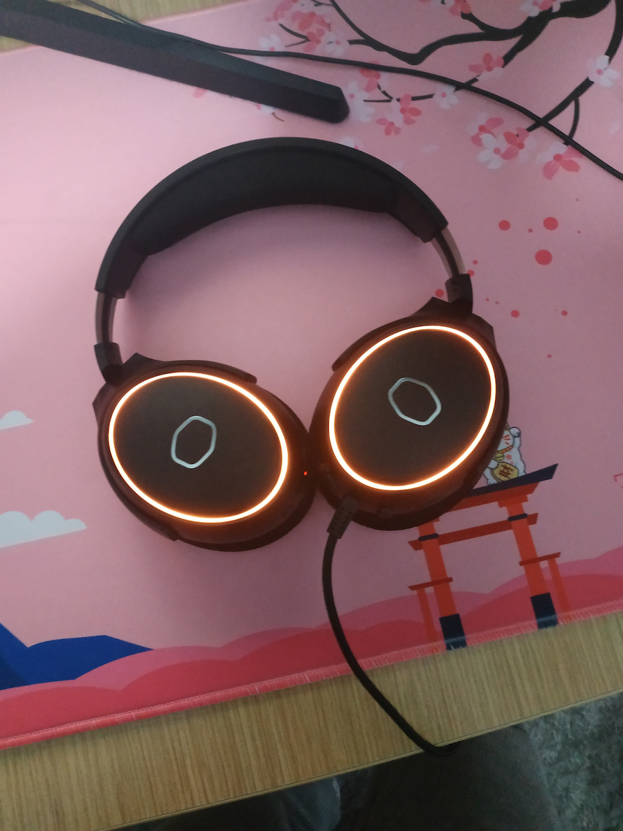 CoolerMaster MH650 Over Ear Gaming Headset with Connection USB
