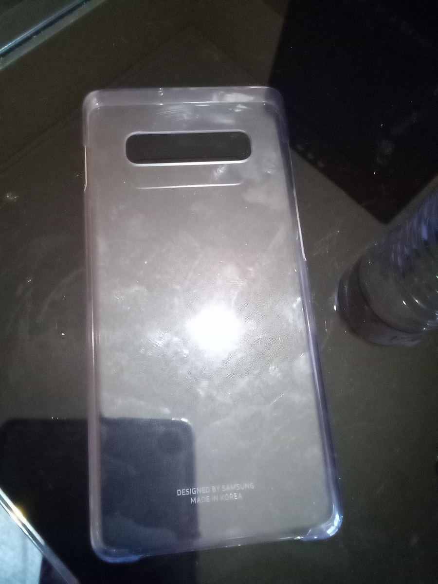 Samsung Back Cover Σιλικόνης Διάφανο (Galaxy S10+)