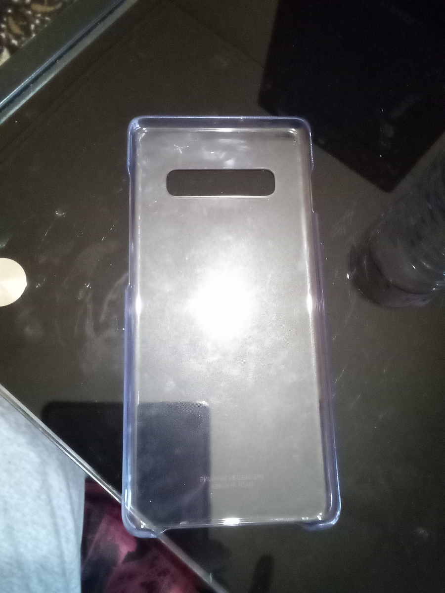Samsung Back Cover Σιλικόνης Διάφανο (Galaxy S10+)