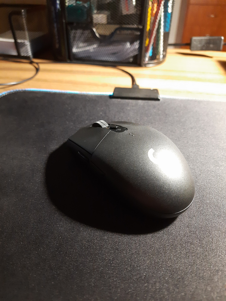 Logitech G305 Ασύρματο Gaming Ποντίκι 12000 DPI Μαύρο