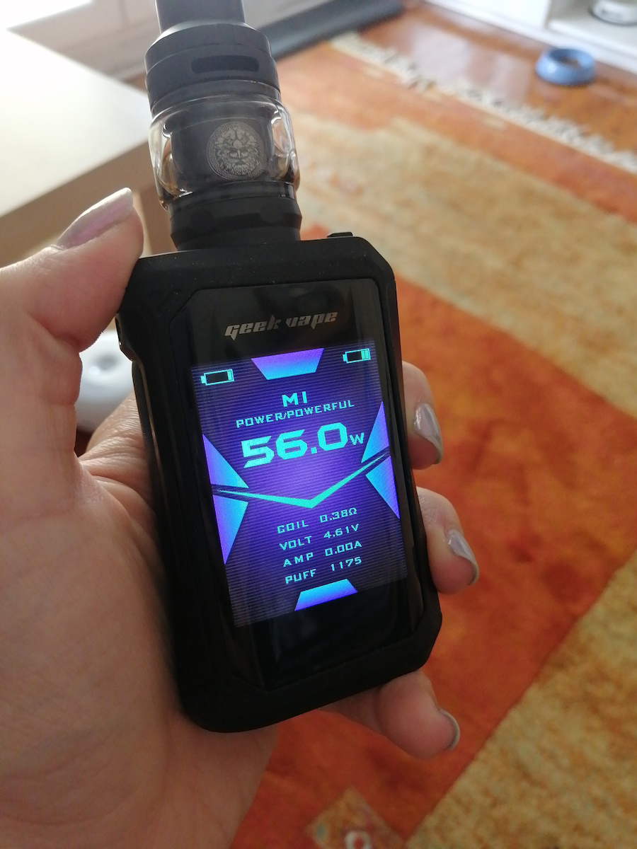 Geek Vape Aegis X Stealth Black Kit Box Mod 5ml
