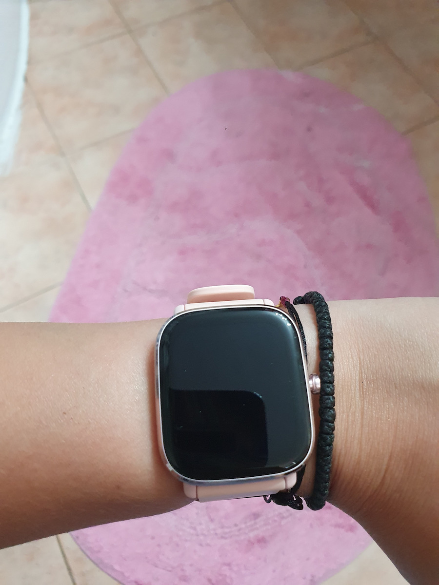 Amazfit GTS 2 Mini 40mm Αδιάβροχο Smartwatch με Παλμογράφο (Ροζ)