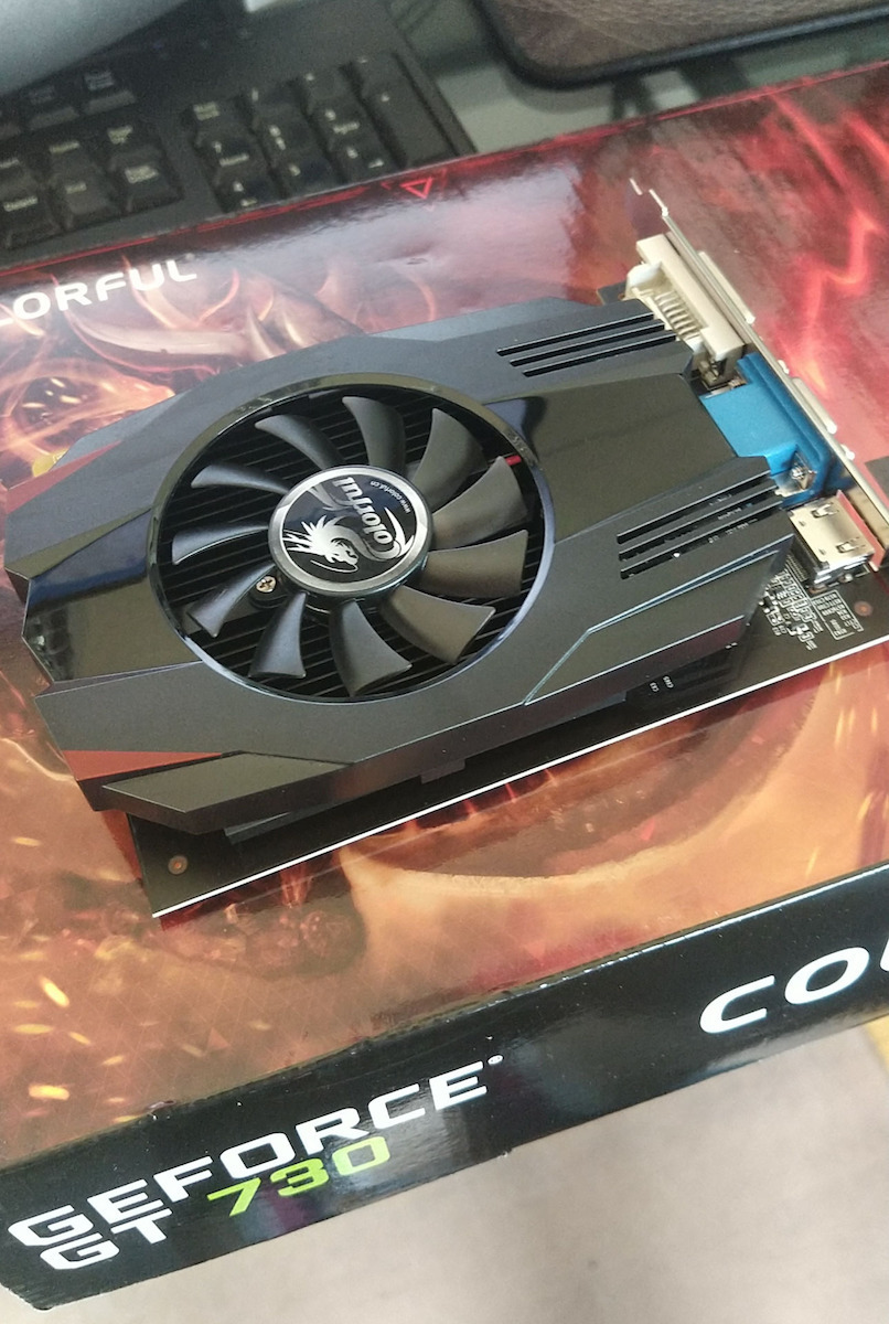 Colorful GeForce GT 730 2GB GDDR3 2GD3-V Graphics Card