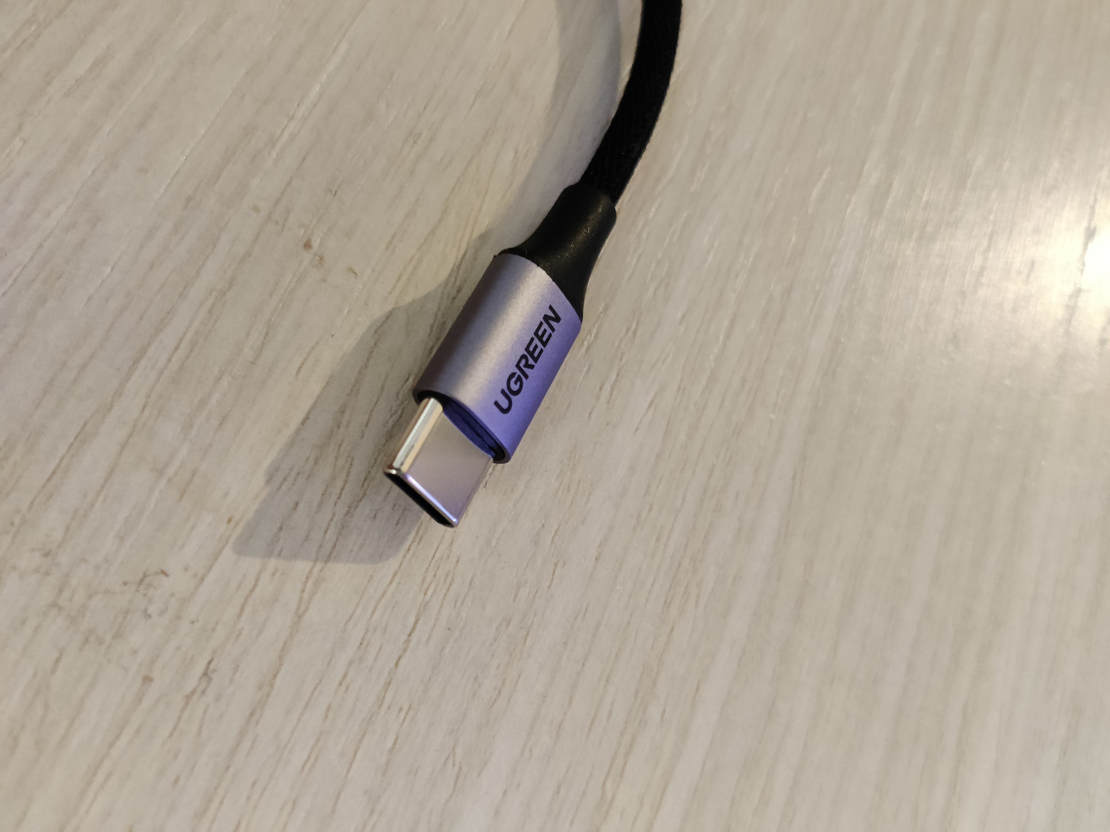 Ugreen Конвертор USB-C мъжки към 3.5mm женски Сив 1бр 30632
