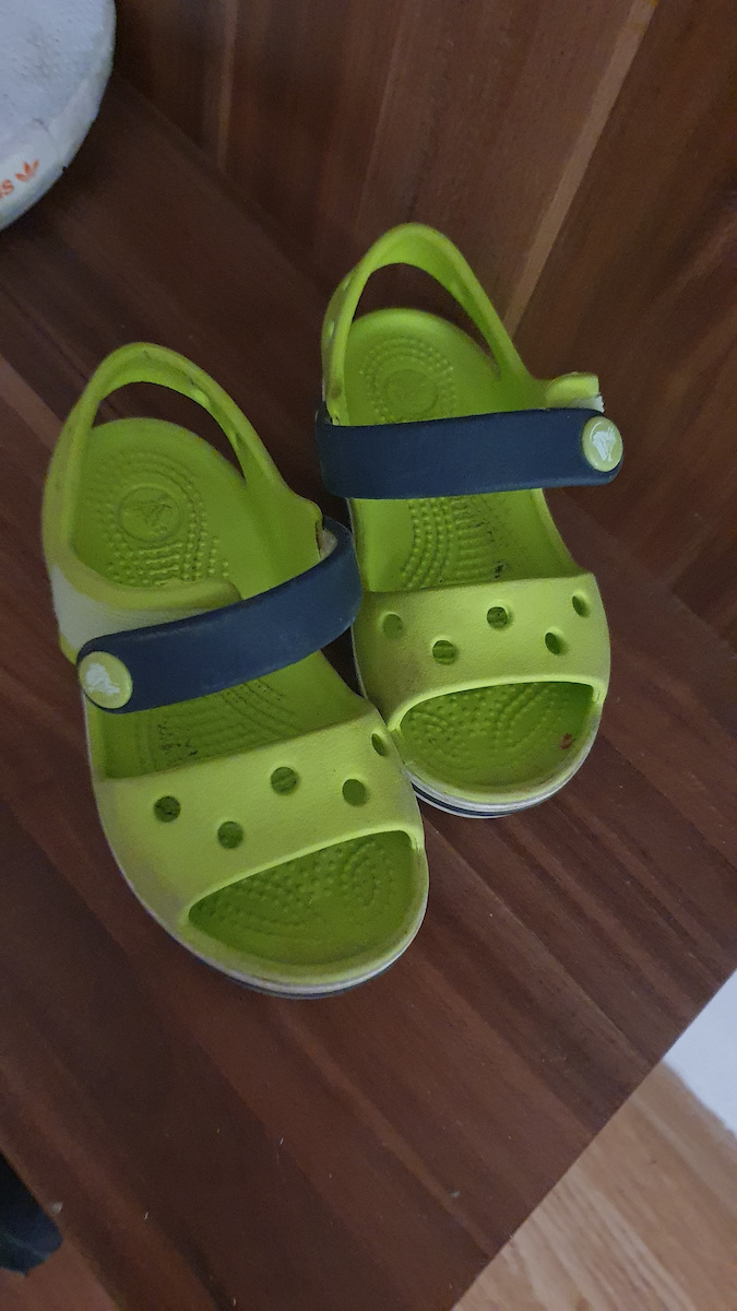 Crocband Children's Anatomical Beach Shoes Navy Blue