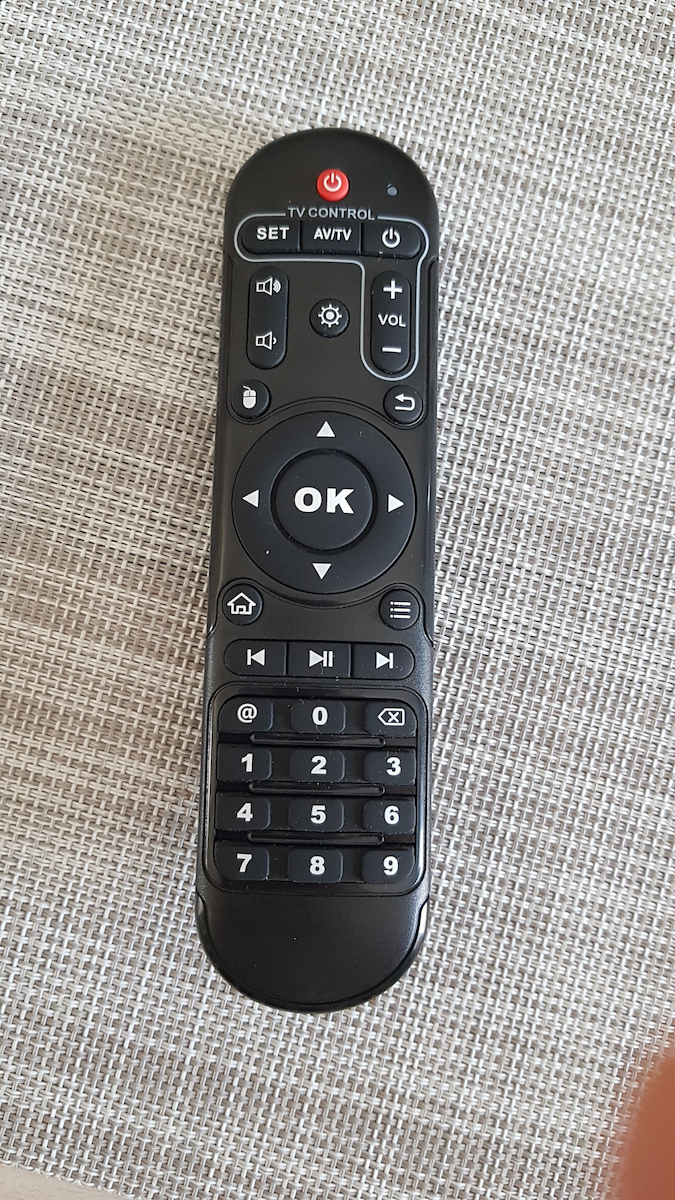 Universal Τηλεχειριστήριο RM-PENDO για TV Boxes for TV Βox X8 Mini/Χ96 Mini/X96 Max