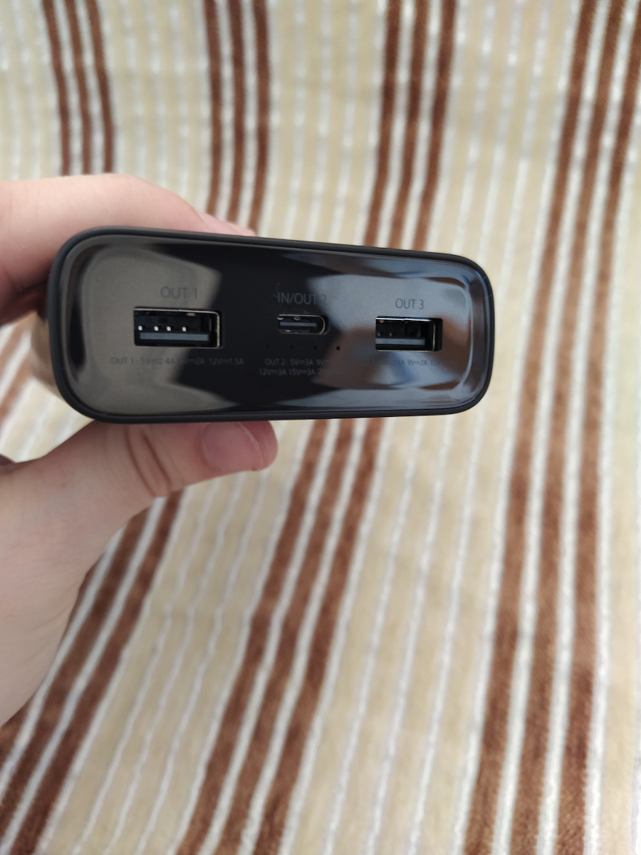 Xiaomi Mi Powerbank 3 Pro 20000mAh 18W με 2 Θύρες USB-A και Θύρα USB-C Μαύρο