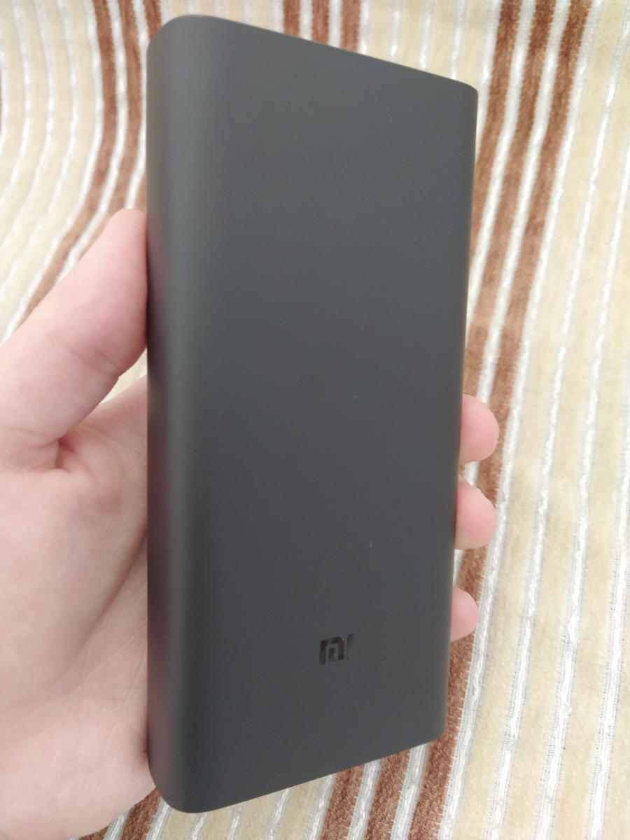 Xiaomi Mi Powerbank 3 Pro 20000mAh 18W με 2 Θύρες USB-A και Θύρα USB-C Μαύρο