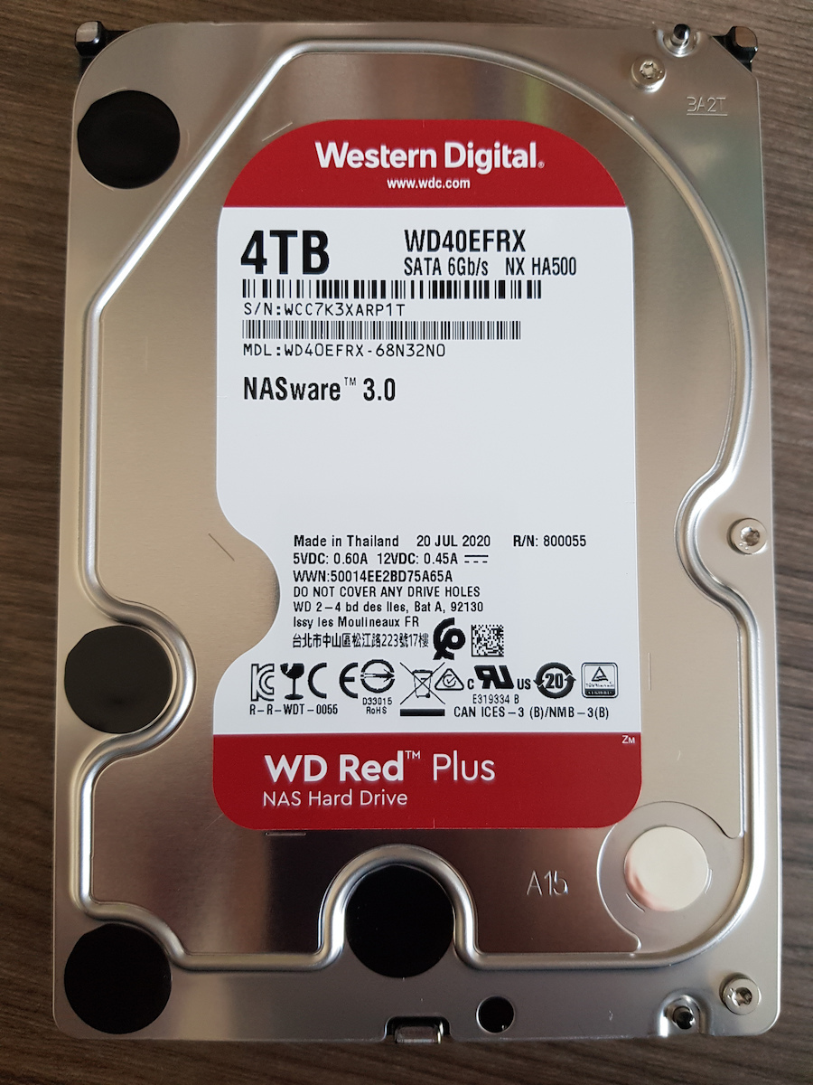 WD Red 4TB HDD 2台セット　WD40EFRX (61/62） WD Red 4TB HDD 2台セット WD40EFRX (61/62） Amazon.com