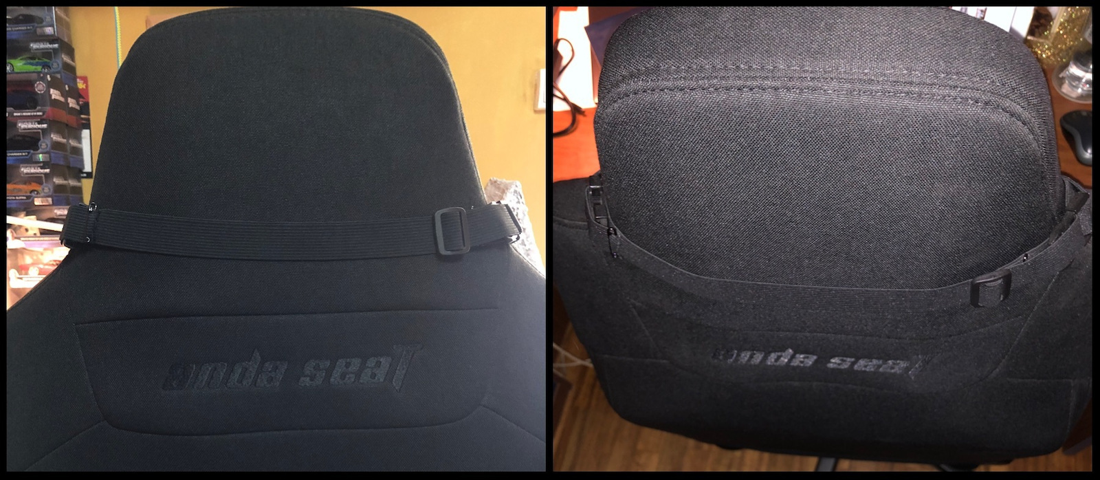 Anda Seat AD12XLLA T-Pro II Υφασμάτινη Καρέκλα Gaming με Ρυθμιζόμενα Μπράτσα Μαύρη