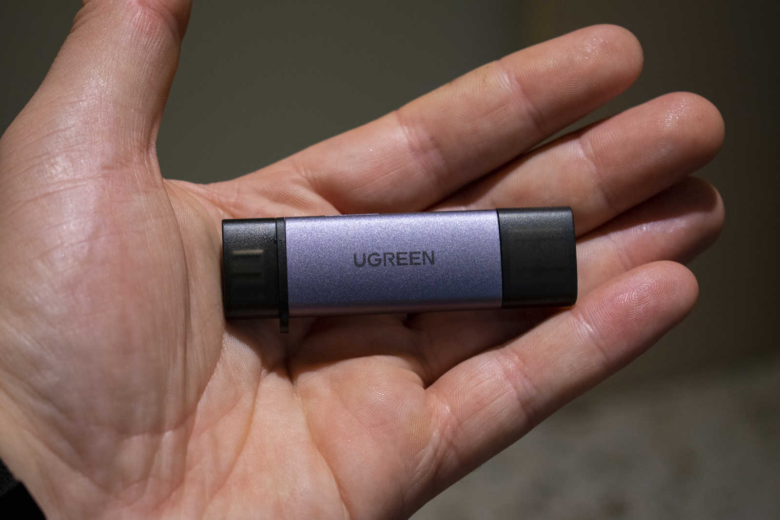 Ugreen Card Reader Type-C για SD/microSD Γκρι