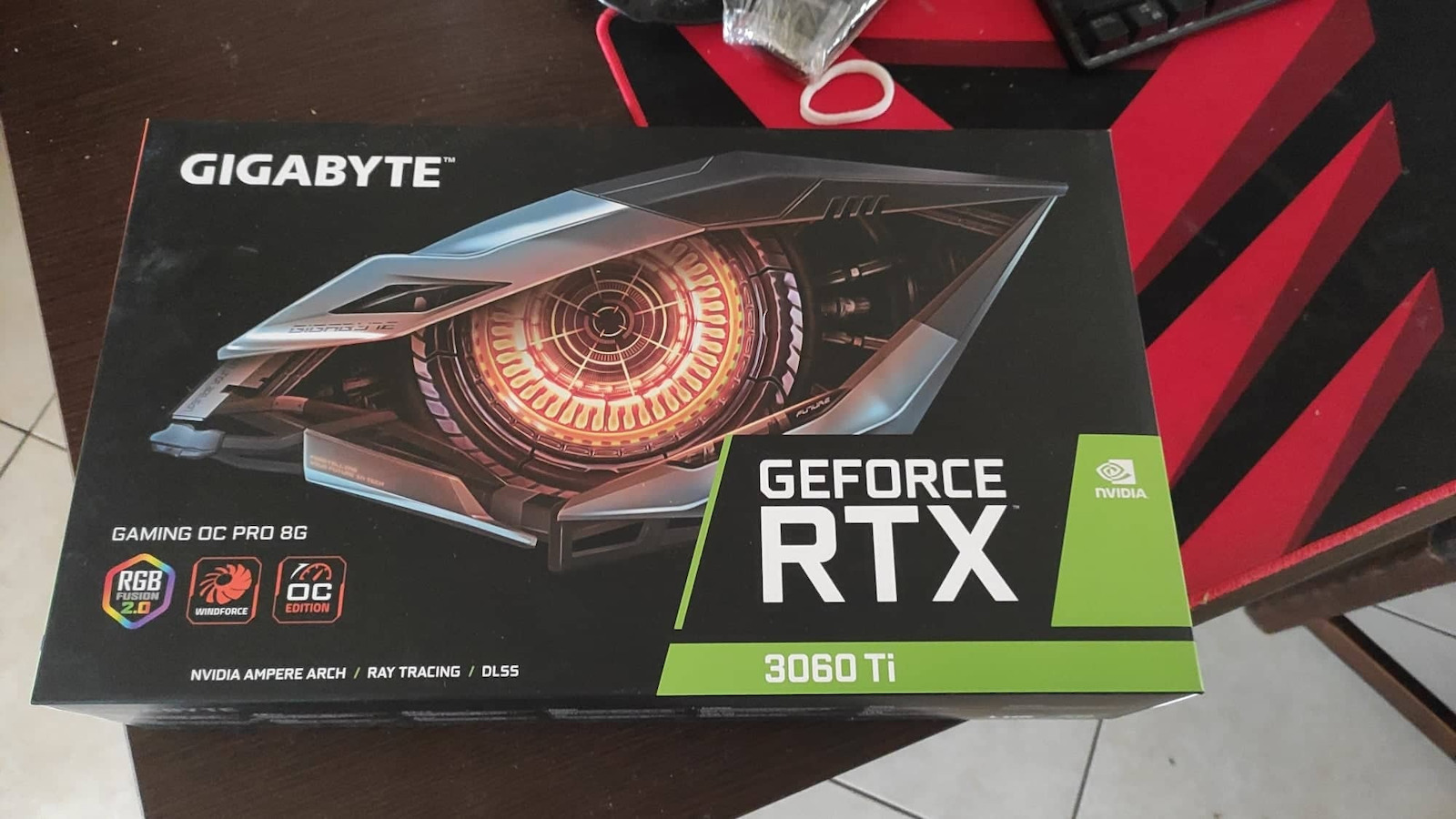 Gigabyte GeForce RTX 3060 Ti 8GB GDDR6 Gaming OC Pro (rev. 3.0) Grafikkarte (rev. 3.0))
