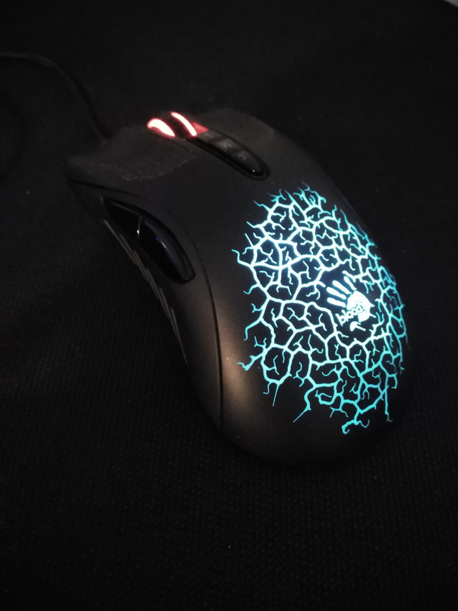 A4Tech Bloody Blazing A90 Gaming Ποντίκι 4000 DPI Μαύρο