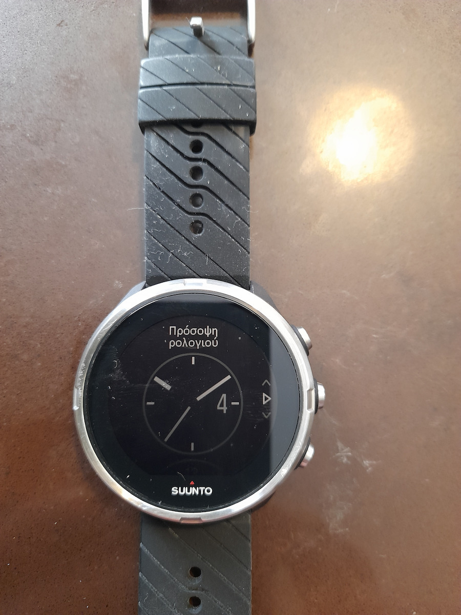 Suunto 9 Edelstahl 50mm Wasserdicht Smartwatch mit Pulsmesser (Schwarz)