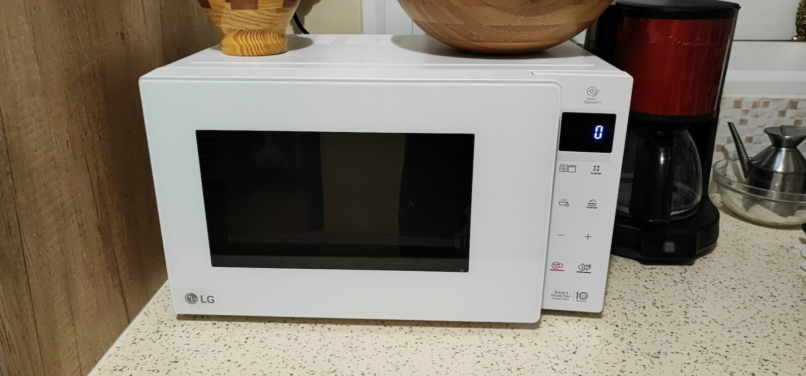 LG Φούρνος Μικροκυμάτων με Grill 23lt Λευκός