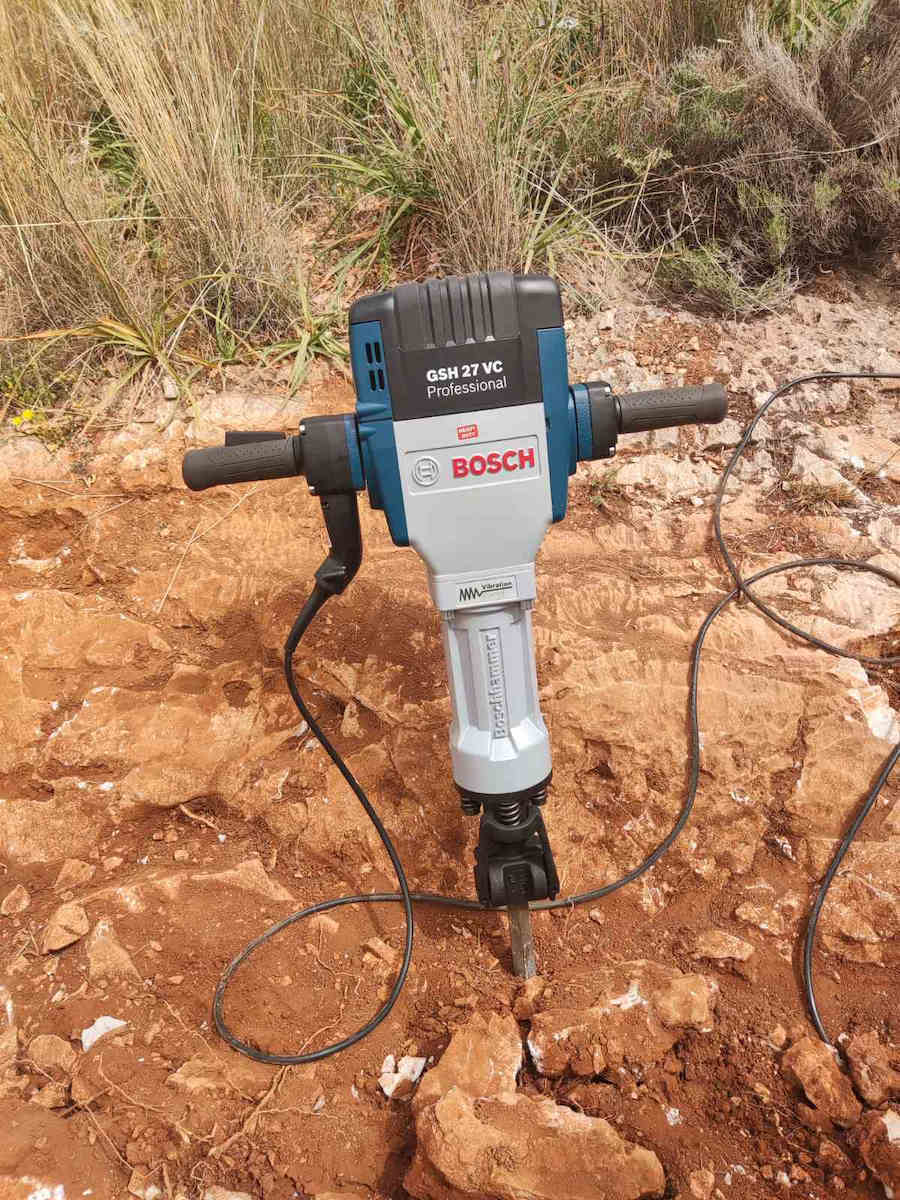 Bosch GSH 27 VC Professional Κρουστικό Κατεδαφιστικό Ρεύματος 2000W με Υποδοχή HEX 061130A000