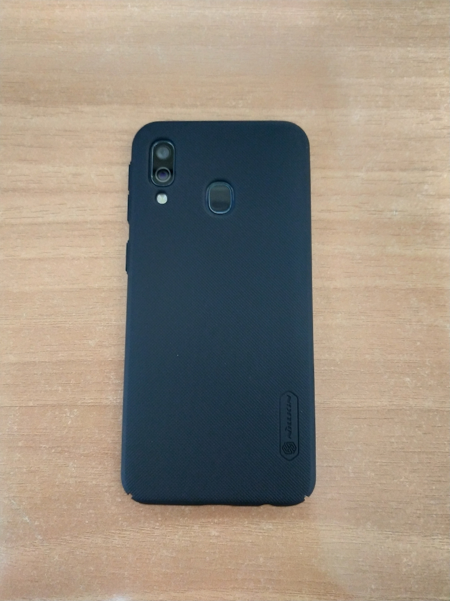 Nillkin Super Frosted Back Cover Plastic Negru Galaxy A40
