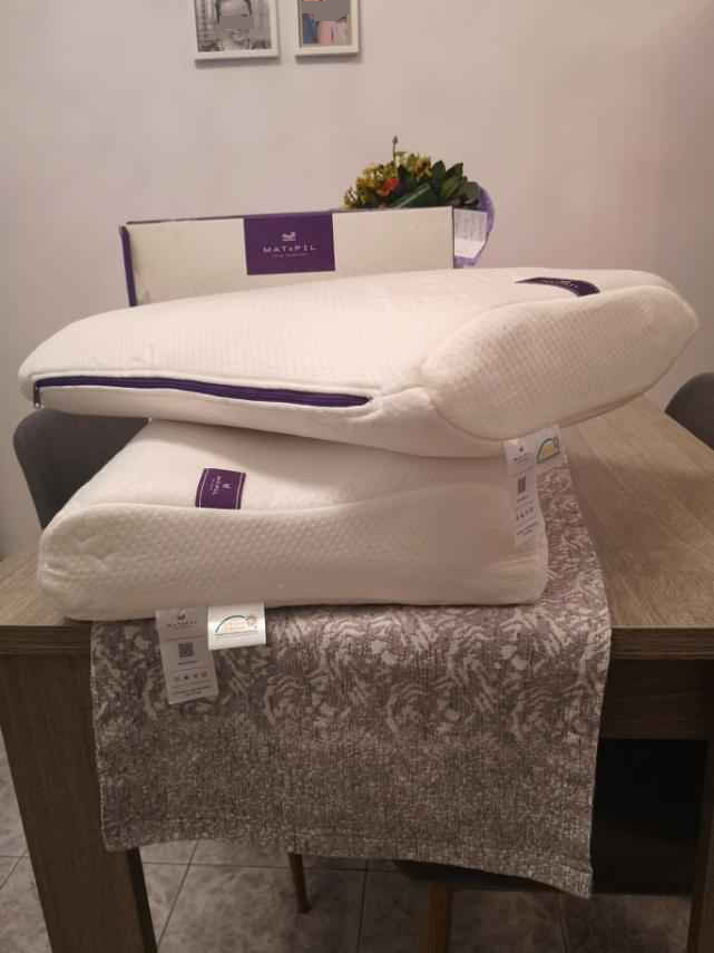 Mat&Pil Възглавница За Спане Мемори Пяна 55x40x10см