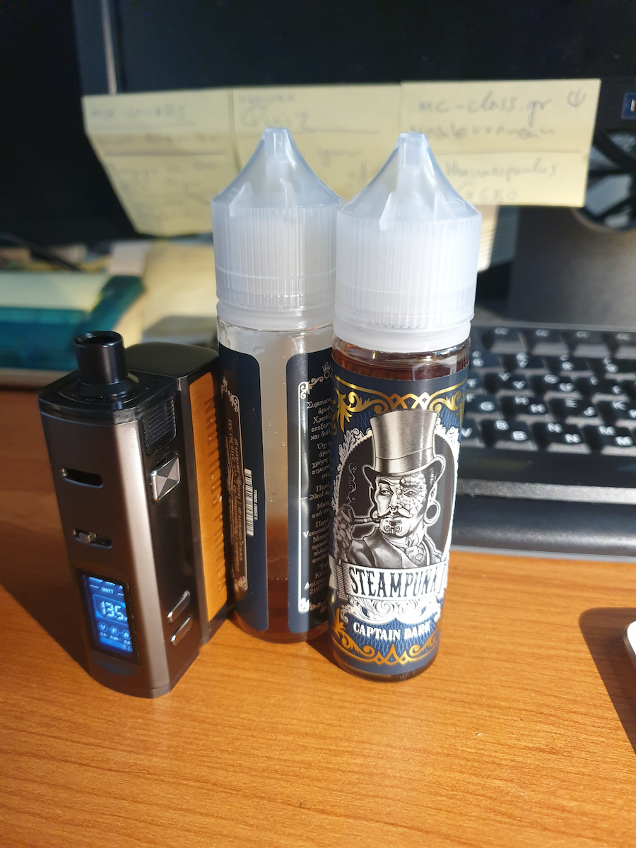 Steampunk Flavor Shot Captain Black 20ml/60ml 1τμχ