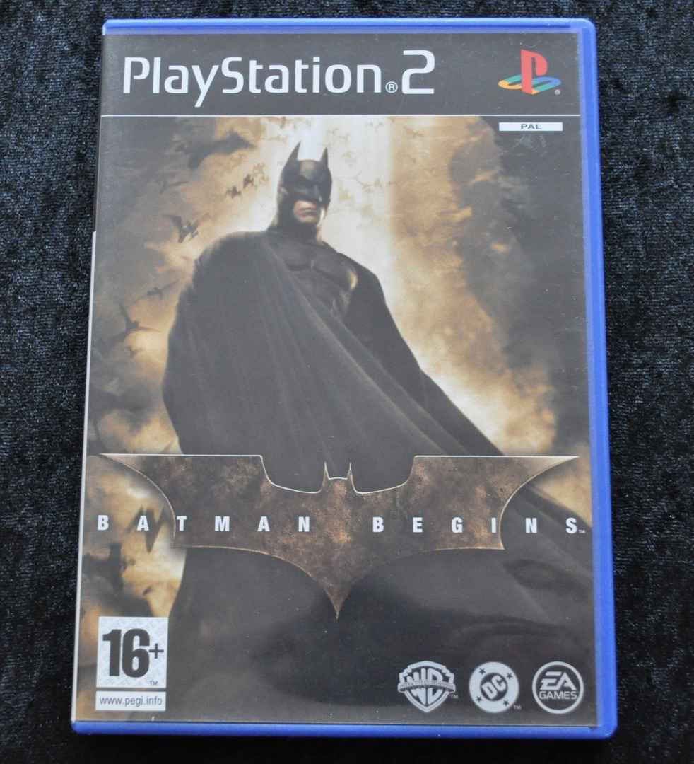 Batman Begins PS2 Xbox PlayStation GameCube Game Promo Poster Batman Begins PS2 Xbox PlayStation GameCube Game Promo Poster