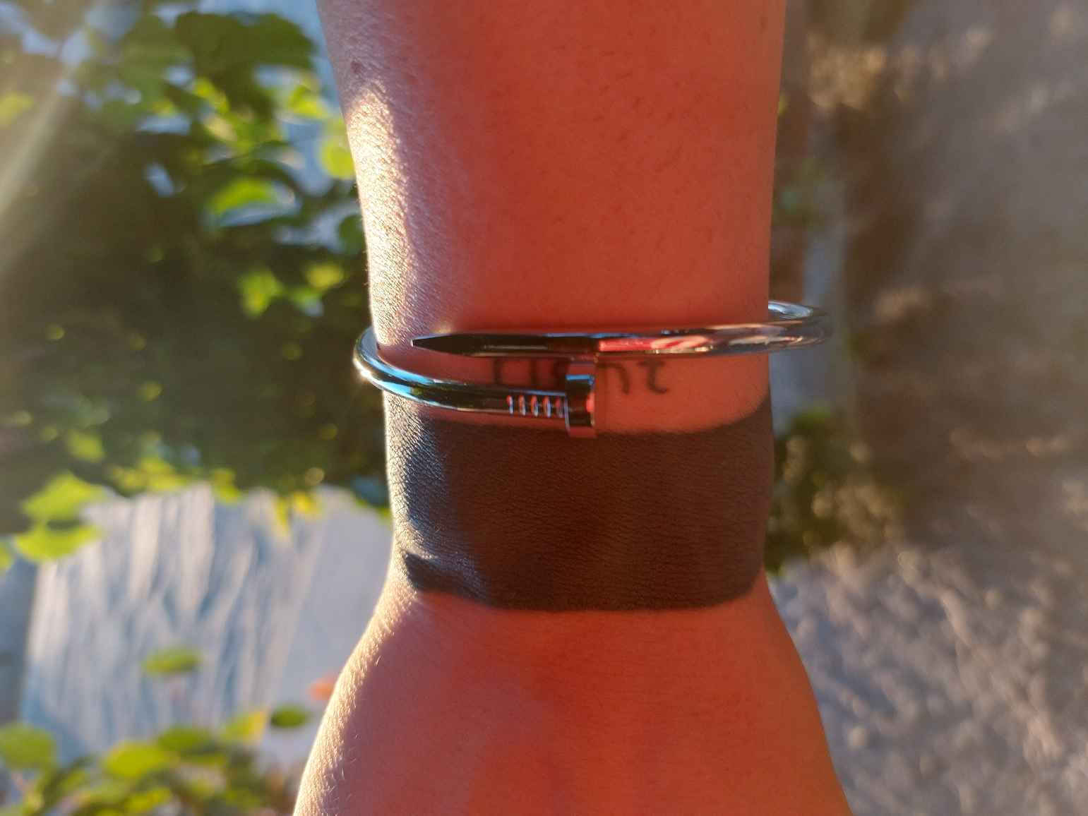 Theodora's Jewellery Armband Handschellen Aus Stahl
