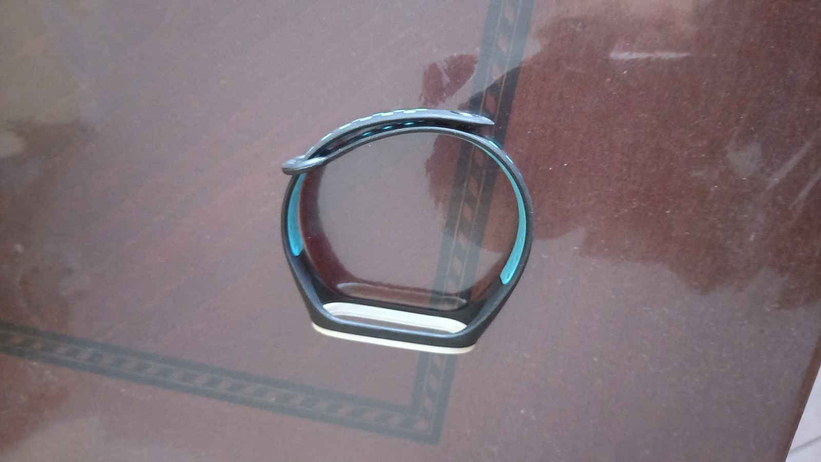 Λουράκι Σιλικόνης με Pin Μαύρο-Μπλε (Mi Band 3/Mi Smart Band 4)
