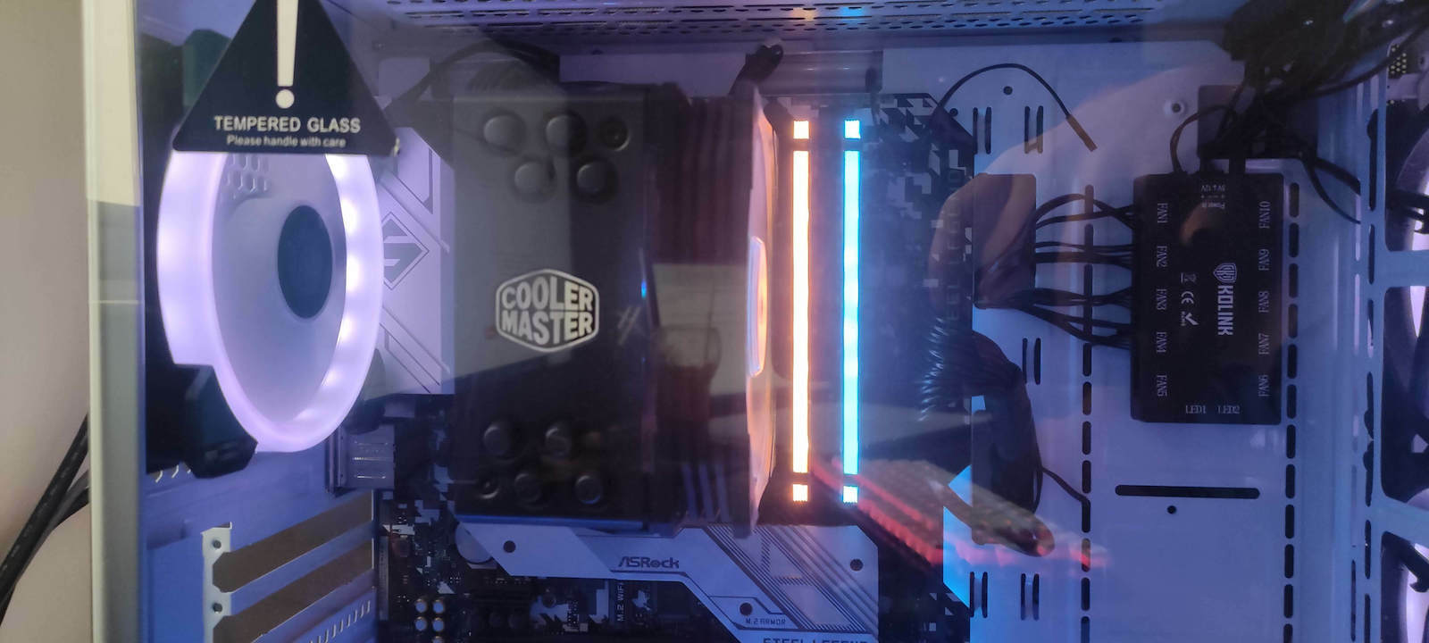 CoolerMaster Hyper 212 RGB Ψύκτρα Επεξεργαστή για Socket AM4/115x/AM3/AM3+