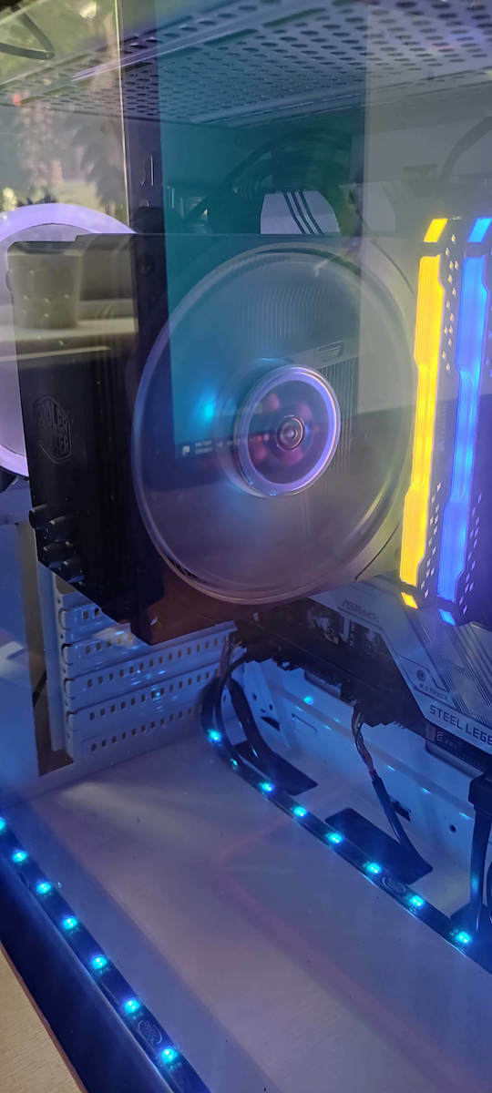 CoolerMaster Hyper 212 RGB Ψύκτρα Επεξεργαστή για Socket AM4/115x/AM3/AM3+
