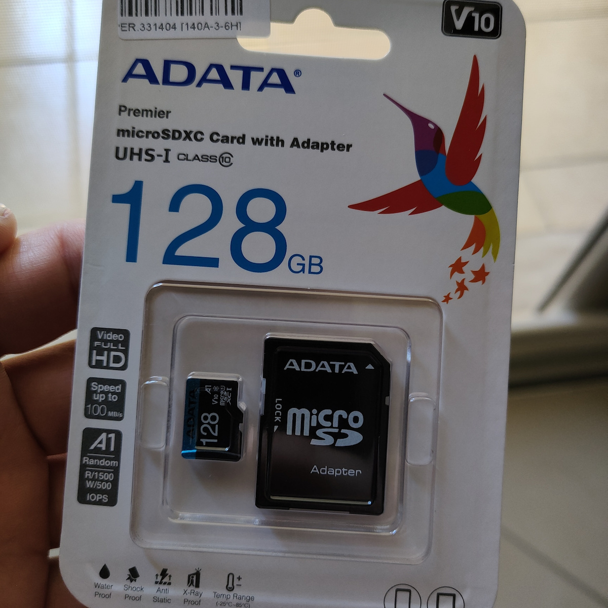 ADATA AUSDX128GUICL10A1-RA1 microSDXCカード A1 V10 Class10 128GB Premier UHS-I  TV・オーディオ・カメラ