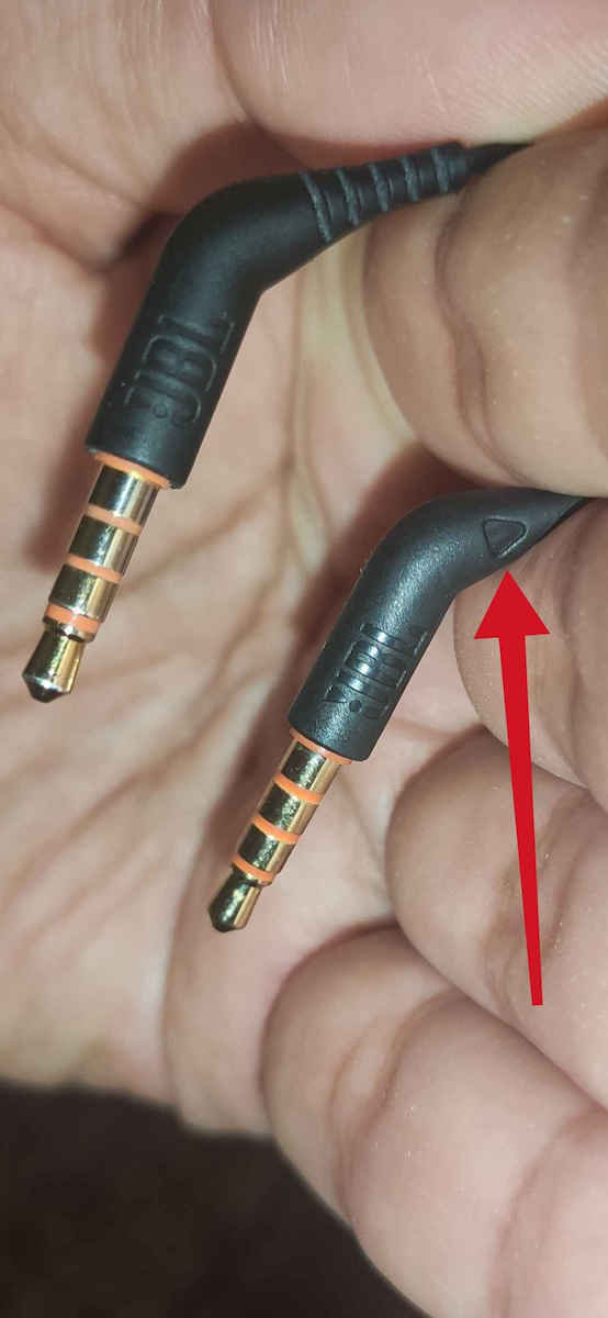 JBL T110 In-ear Handsfree with 3.5mm Connector Black