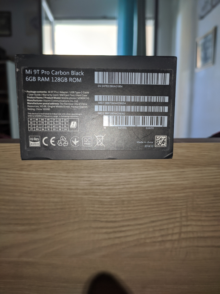 Xiaomi Mi 9T Pro Две SIM карти (6GB/128GB) Черен