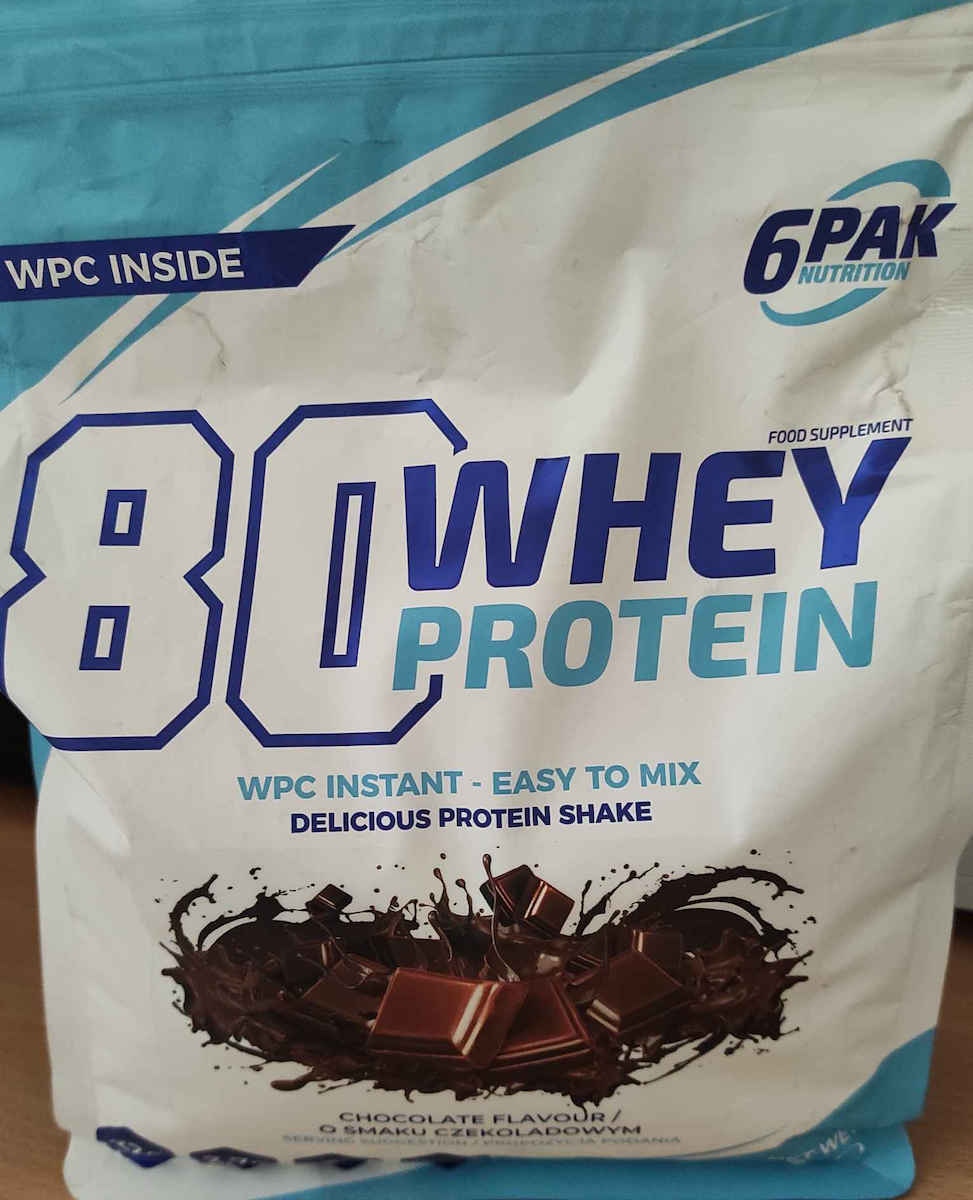 6Pak Nutrition 80 Whey Протеин Суроватъчен с Вкус Hazelnut 908гр