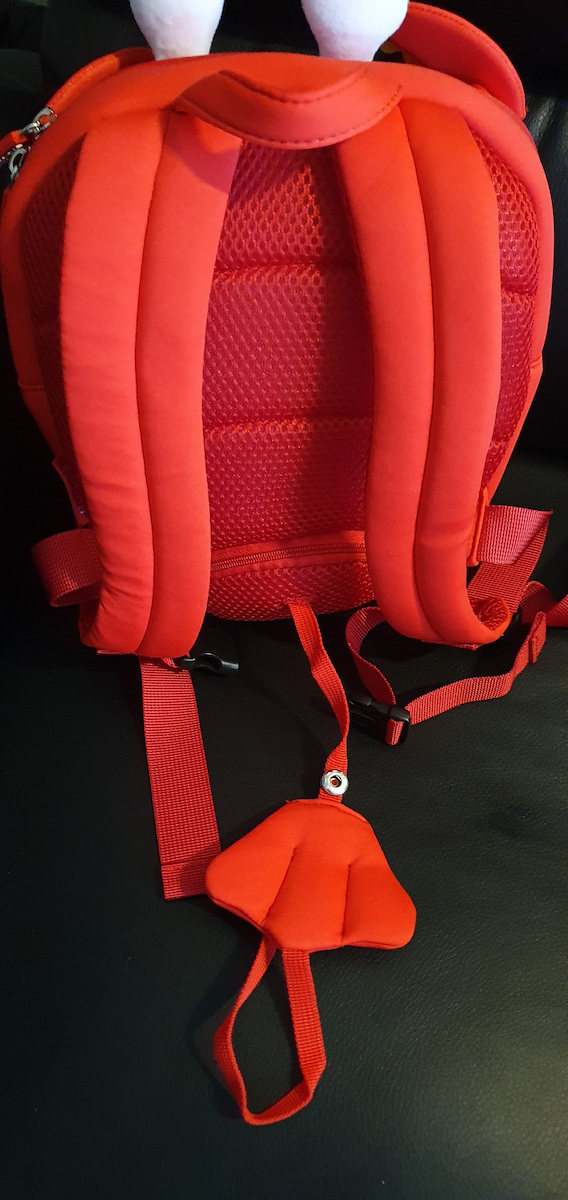 NOHOO Schulranzen Rucksack Kindergarten Rote 21 x 10 x 24cm