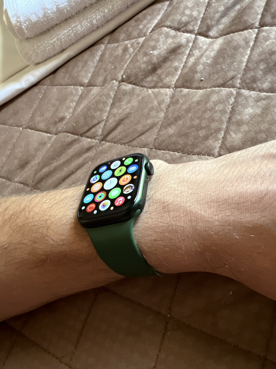 Relógio Apple Watch Series 7 GPS 41mm Cinza Original - F26