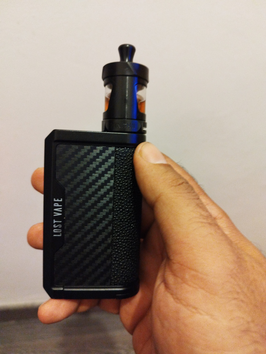 Lost Vape Centaurus Q200 Box Mod Carbon Black 1889