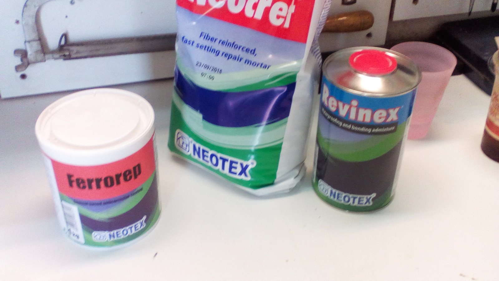 Neotex Ferrorep Αντιδιαβρωτική Προστασία Κεραμιδί 1kg