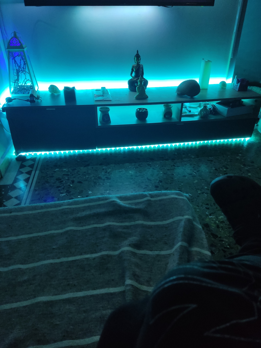 Sonoff Smart Ταινία LED L2 Lite-5M-EU Wi-Fi 12V RGB Φως 5m Τύπου SMD5050 με Τροφοδοτικό, Τηλεχειριστήριο & WiFi Controller
