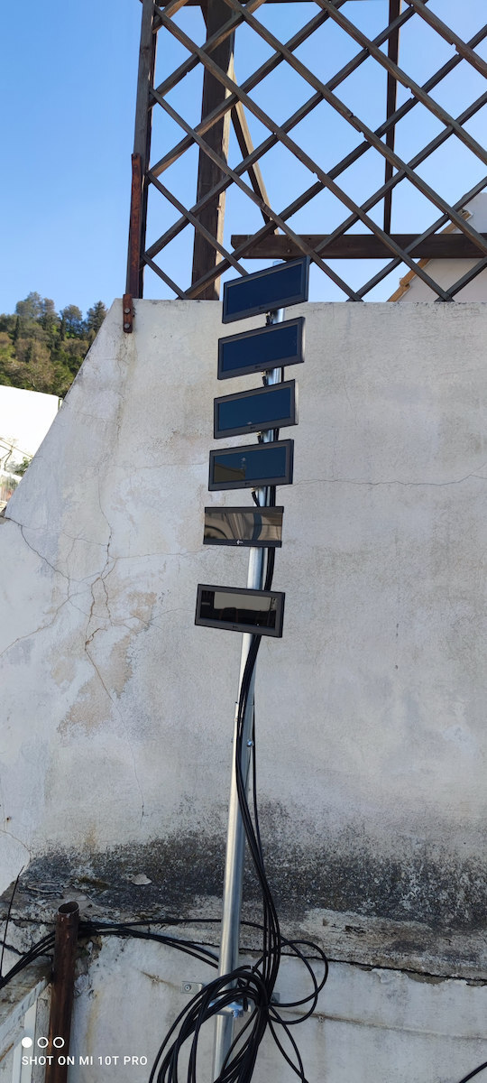 Matel Electronics Matel 5G Εξωτερική Κεραία Τηλεόρασης (δεν απαιτεί τροφοδοσία) σε Μαύρο Χρώμα Σύνδεση με Ομοαξονικό (Coaxial) Καλώδιο