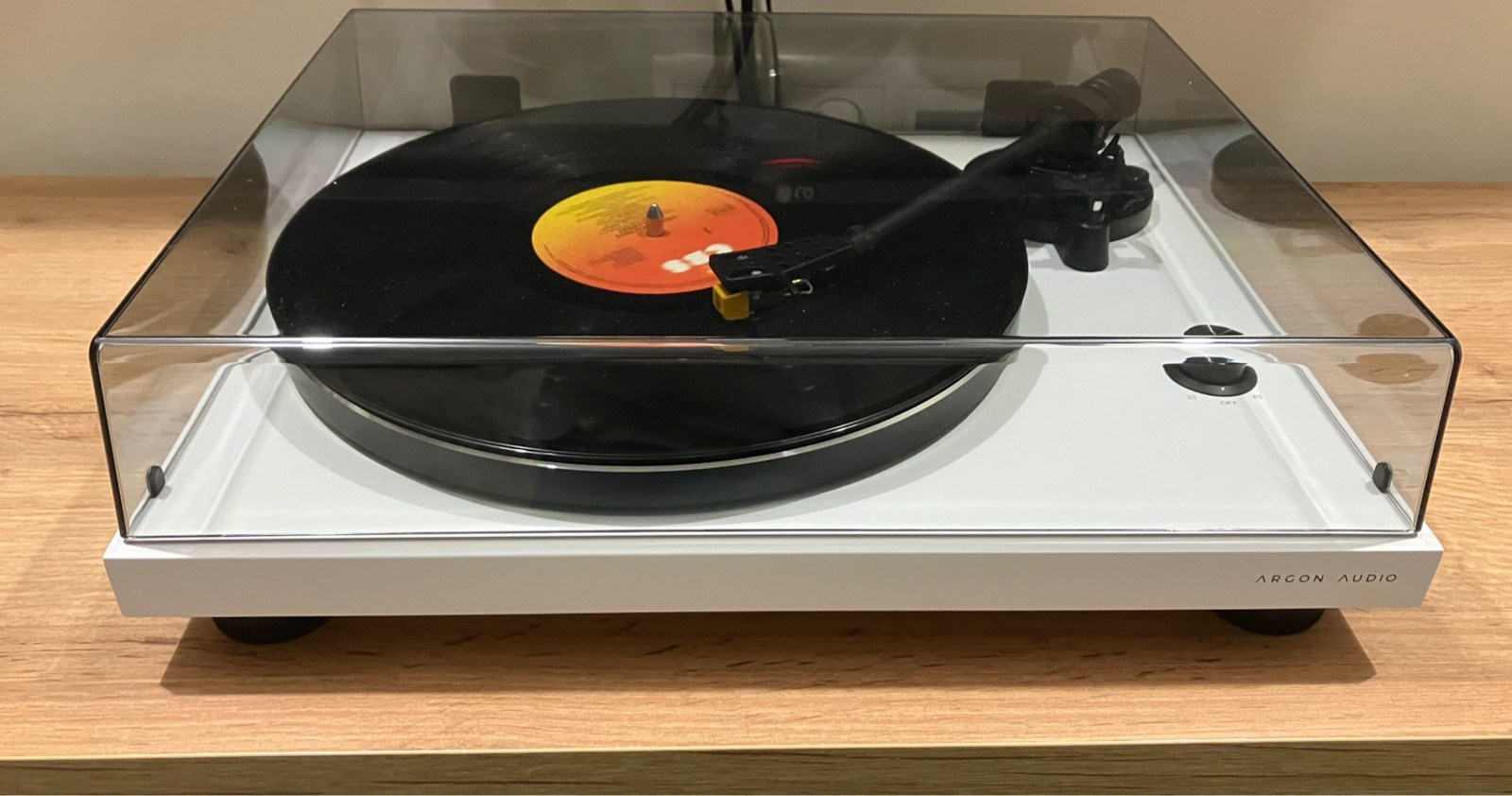 Argon Audio TT-3 Πικάπ με Belt Drive Λευκό